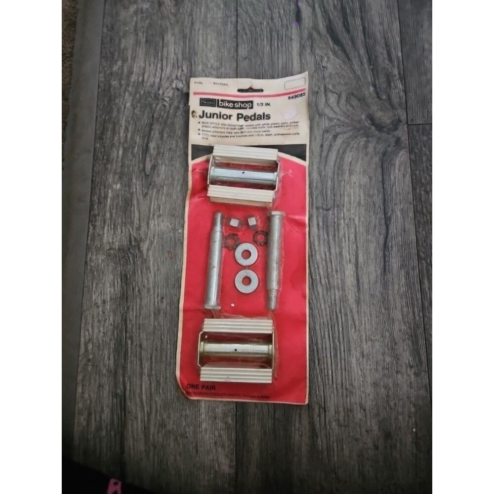 Vintage Sears Bike Shop 1/2 Inch Junior Pedals New
